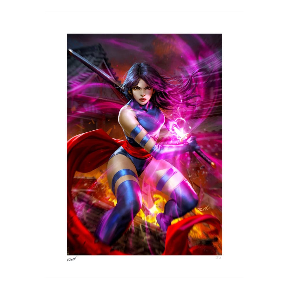 Marvel Art Print Psylocke 46 x 61 cm - unframed - MangaShop.ro