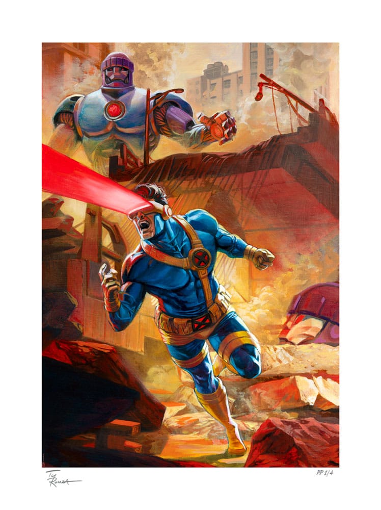 Marvel X-Men Art Print Cyclops 61 x 46 cm - unframed - MangaShop.ro
