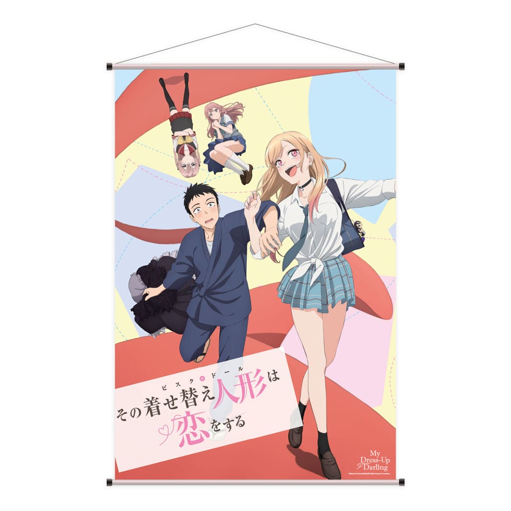 My Dress-Up Darling Wallscroll Marin & Wakana 60 x 90 cm - MangaShop.ro