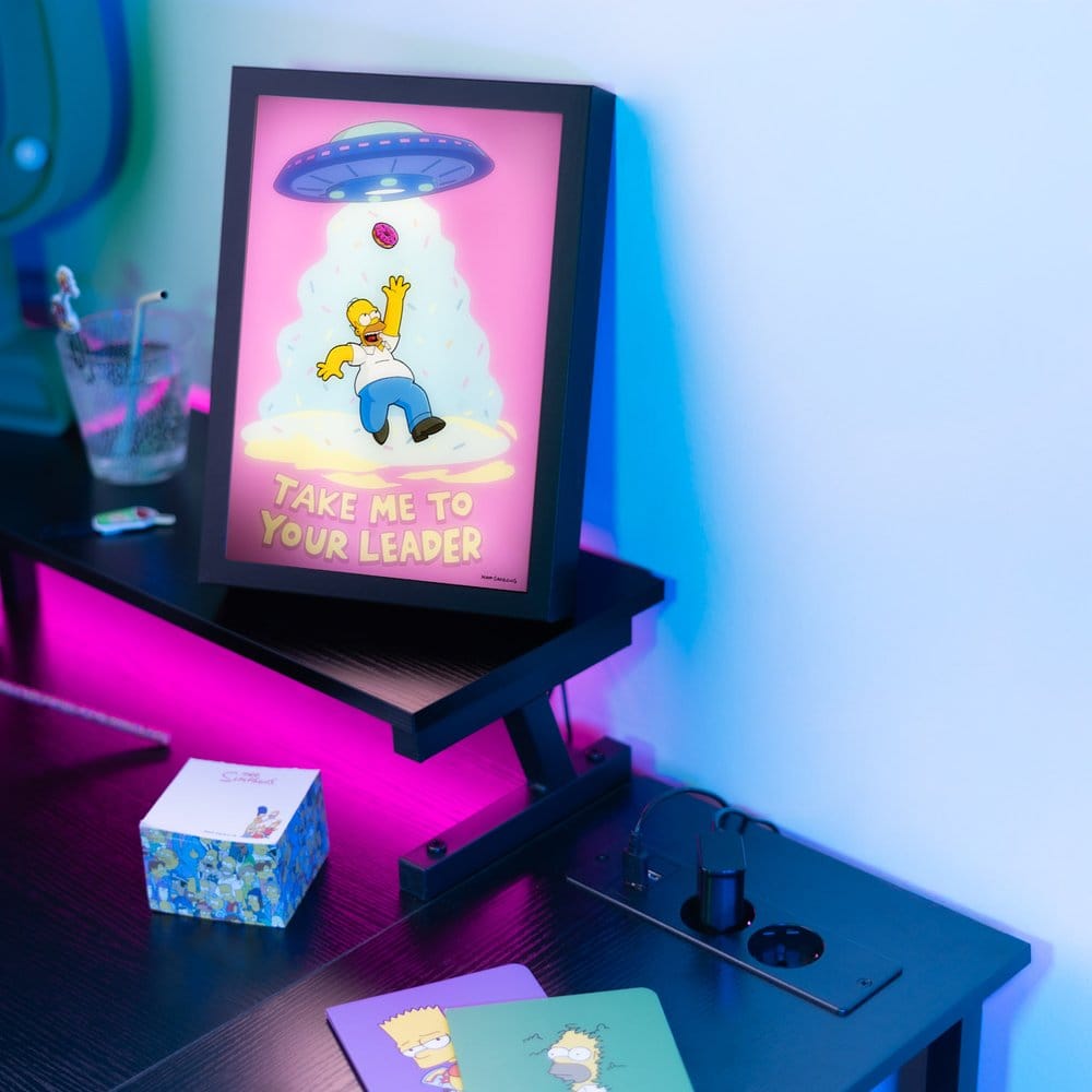 The Simpsons Framed LED Poster 20 x 28 cm - MangaShop.ro