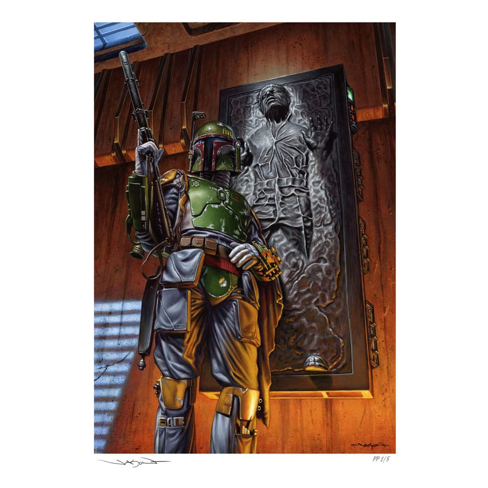 Star Wars Art Print Boba Fett: The Bounty 46 x 61 cm - unframed - MangaShop.ro