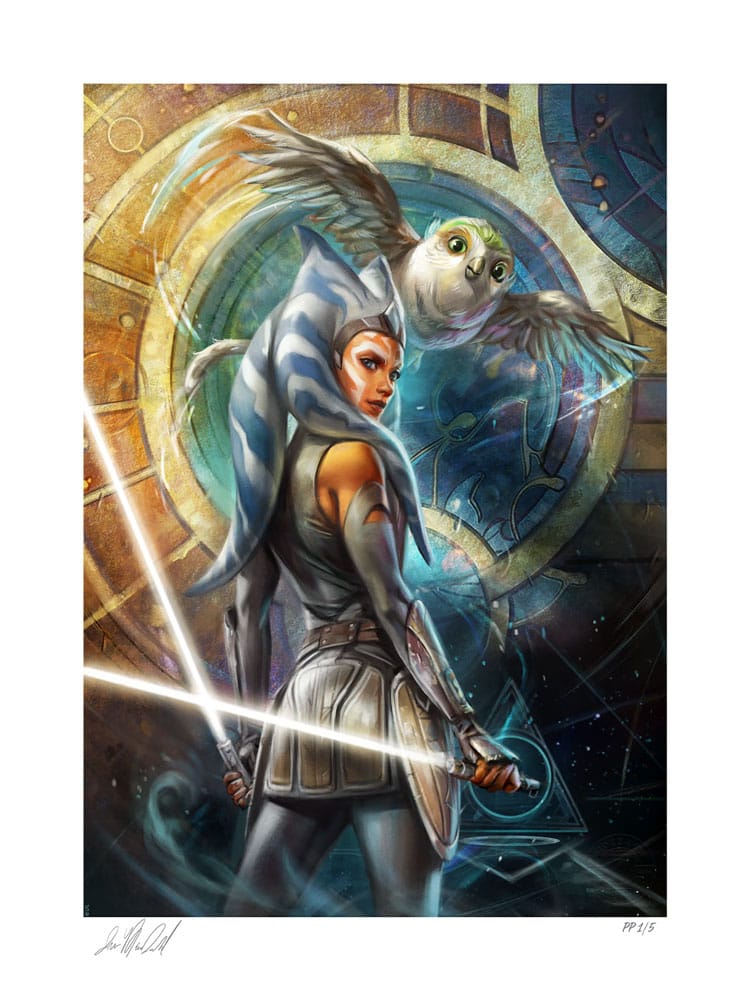 Star Wars: Rebels Art Print Ahsoka Tano and Morai: Old Friends 46 x 61 cm - unframed - MangaShop.ro
