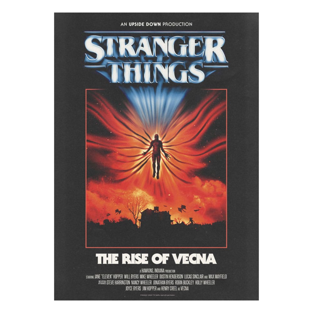 Stranger Things Art Print The Rise of Vecna Limited Edition 42 x 30 cm - MangaShop.ro