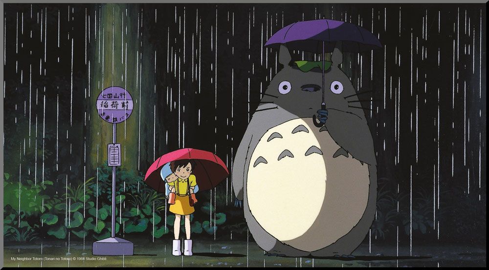 My Neighbor Totoro Wooden Wall Art Bus Stop - MangaShop.ro