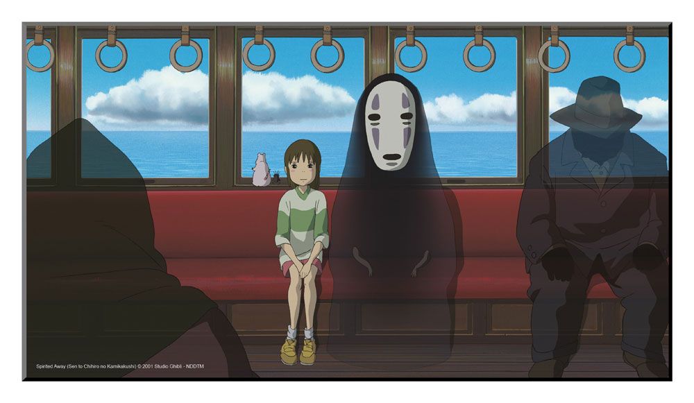 Studio Ghibli Wooden Wall Art Spirited Away 37,5 x 20,5 cm - MangaShop.ro