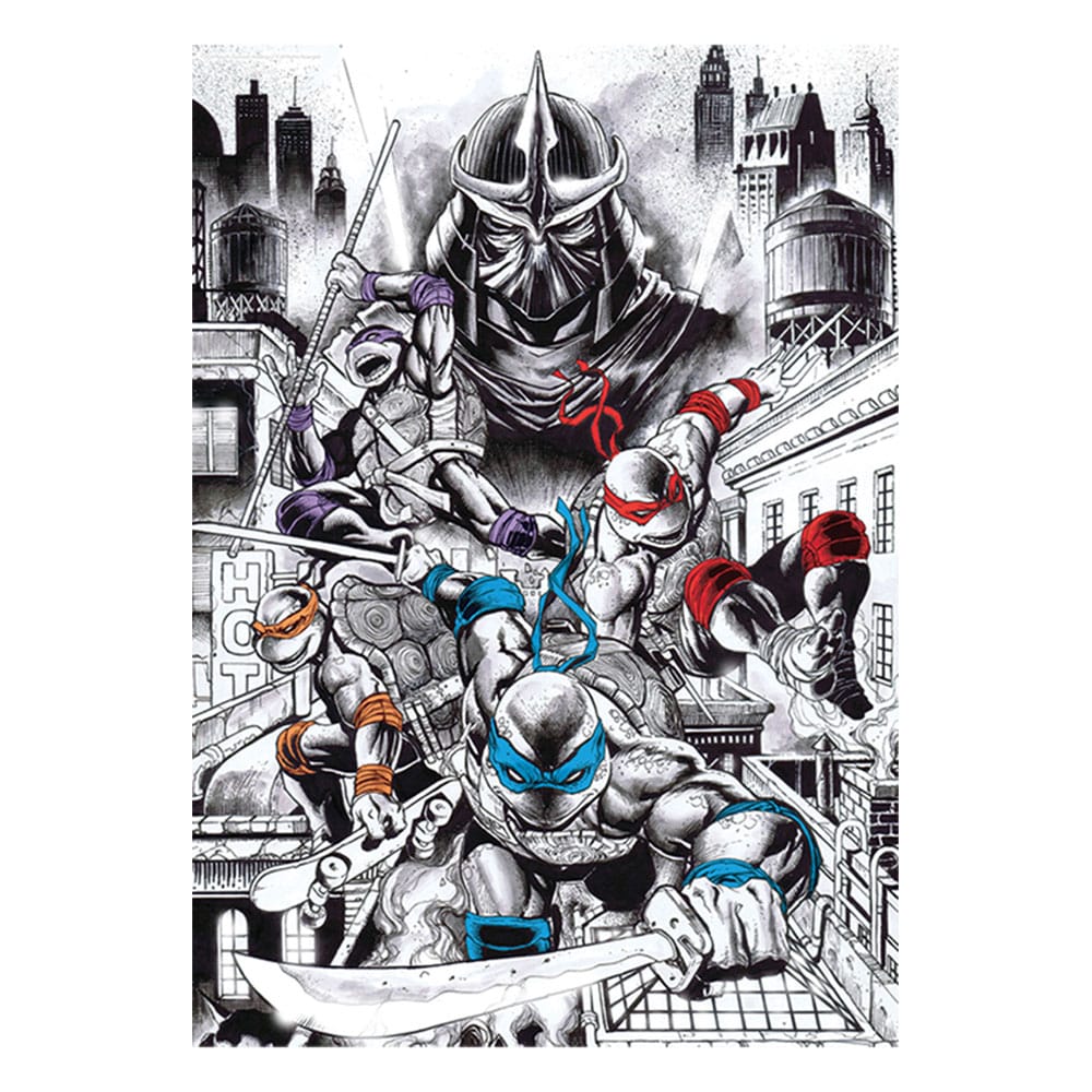 Teenage Mutant Ninja Turtles Art Print 40th Anniversary Limited Edition 42 x 30 cm - MangaShop.ro
