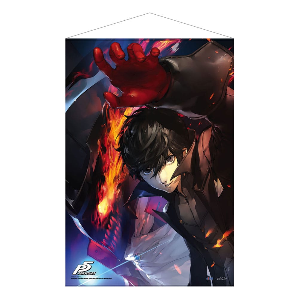 Persona 5 Wallscroll Joker & Arsène 61 x 91 cm - MangaShop.ro