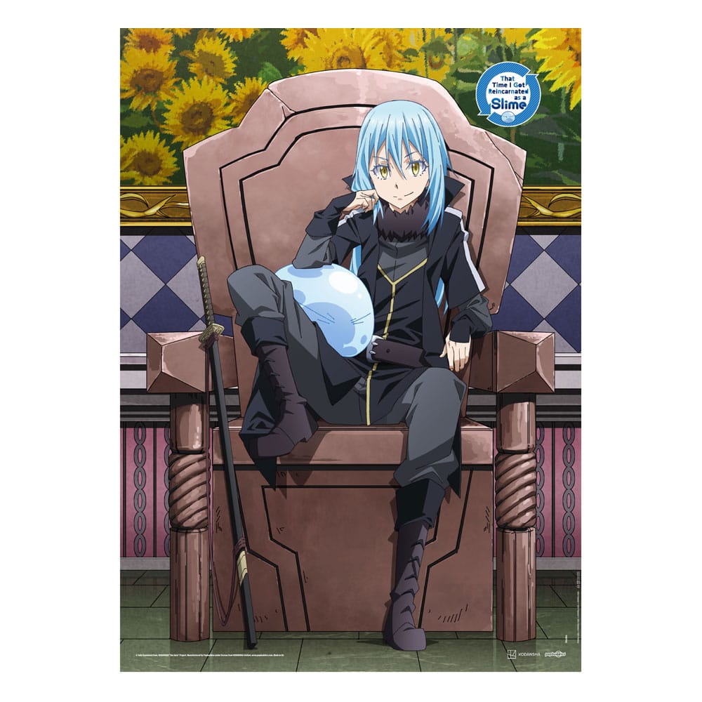That Time I Got Reincarnated as a Slime Fabric Poster Demon Lord Rimuru 84 x 118 cm - MangaShop.ro