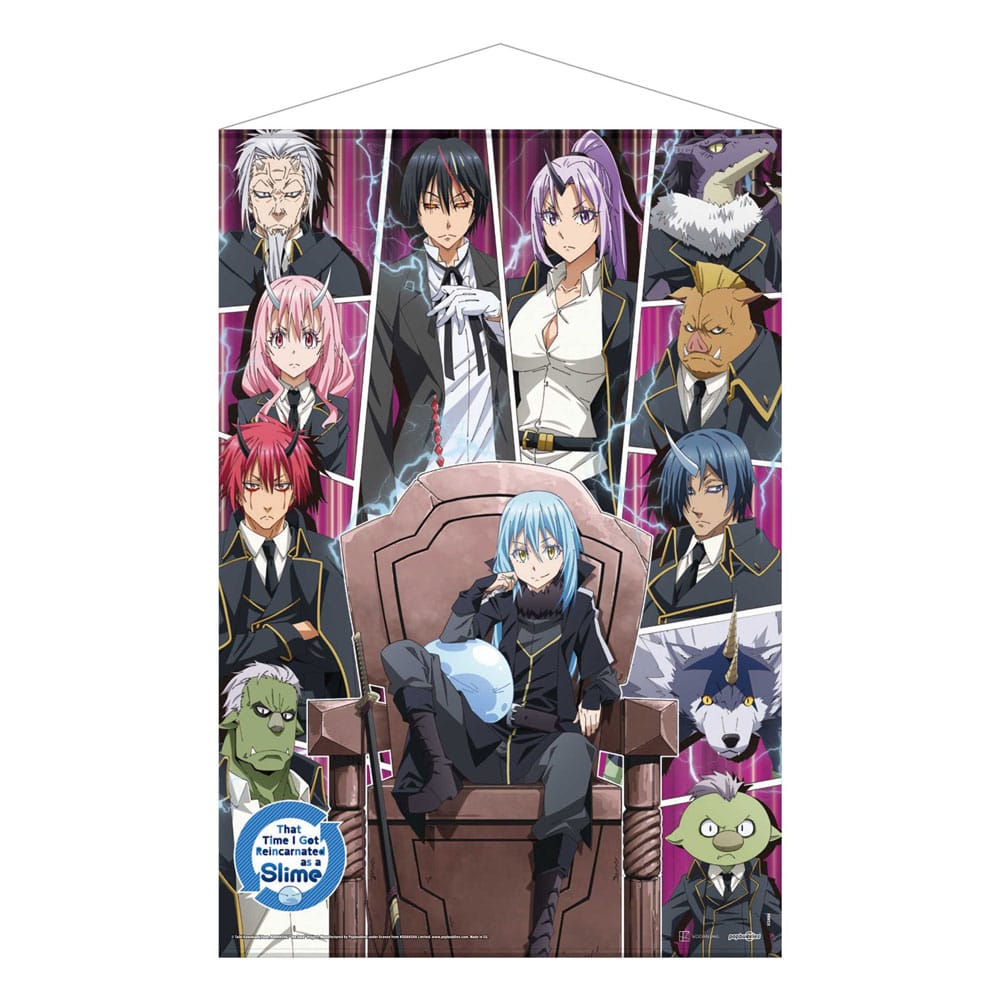 That Time I Got Reincarnated as a Slime Wallscroll Key Art S2 61 x 91 cm - MangaShop.ro