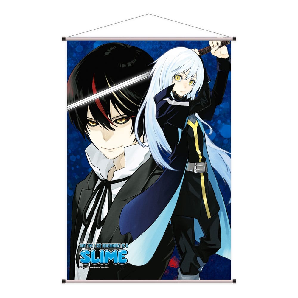 That Time I Got Reincarnated as a Slime Wallscroll Rimuru & Diablo 60 x 90 cm - MangaShop.ro