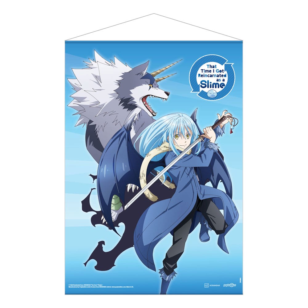 That Time I Got Reincarnated as a Slime Wallscroll Rimuru & Ranga 50 x 70 cm - MangaShop.ro