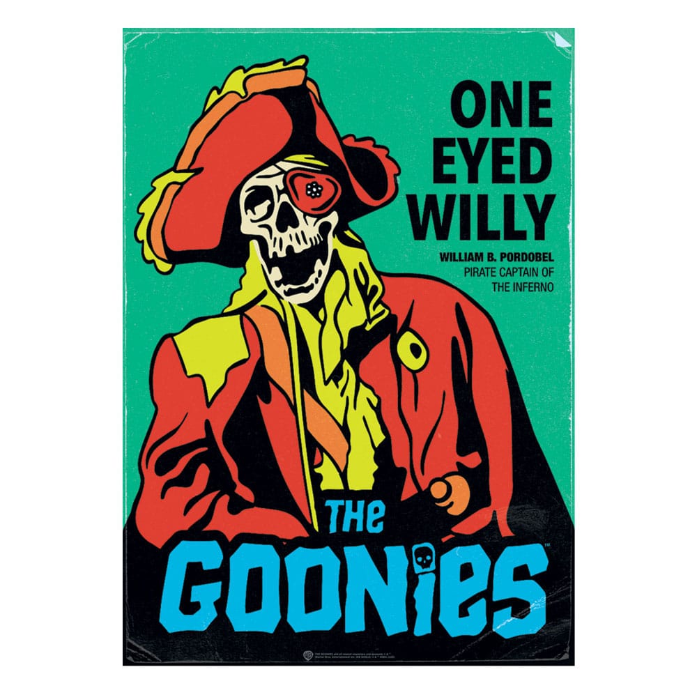 The Goonies Art Print 40th Anniversary One Eyed Willy Limited Edition 42 x 30 cm - MangaShop.ro