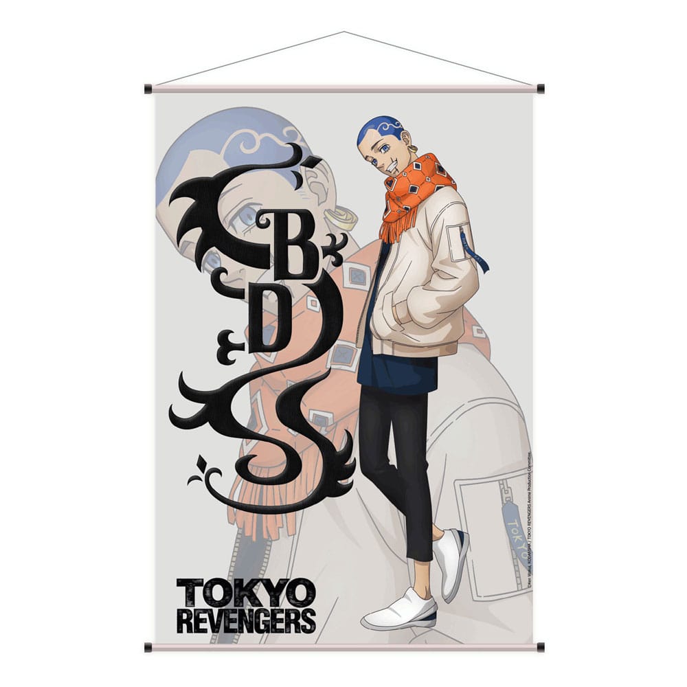 Tokyo Revengers Wallscroll Hakkai 60 x 90 cm - MangaShop.ro