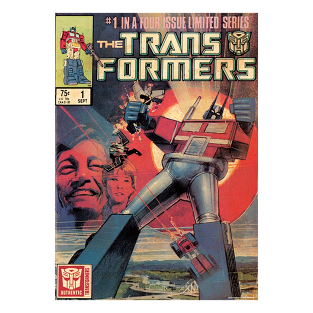 Transformers Art Print 40th Anniversary Limited Edition 42 x 30 cm - MangaShop.ro