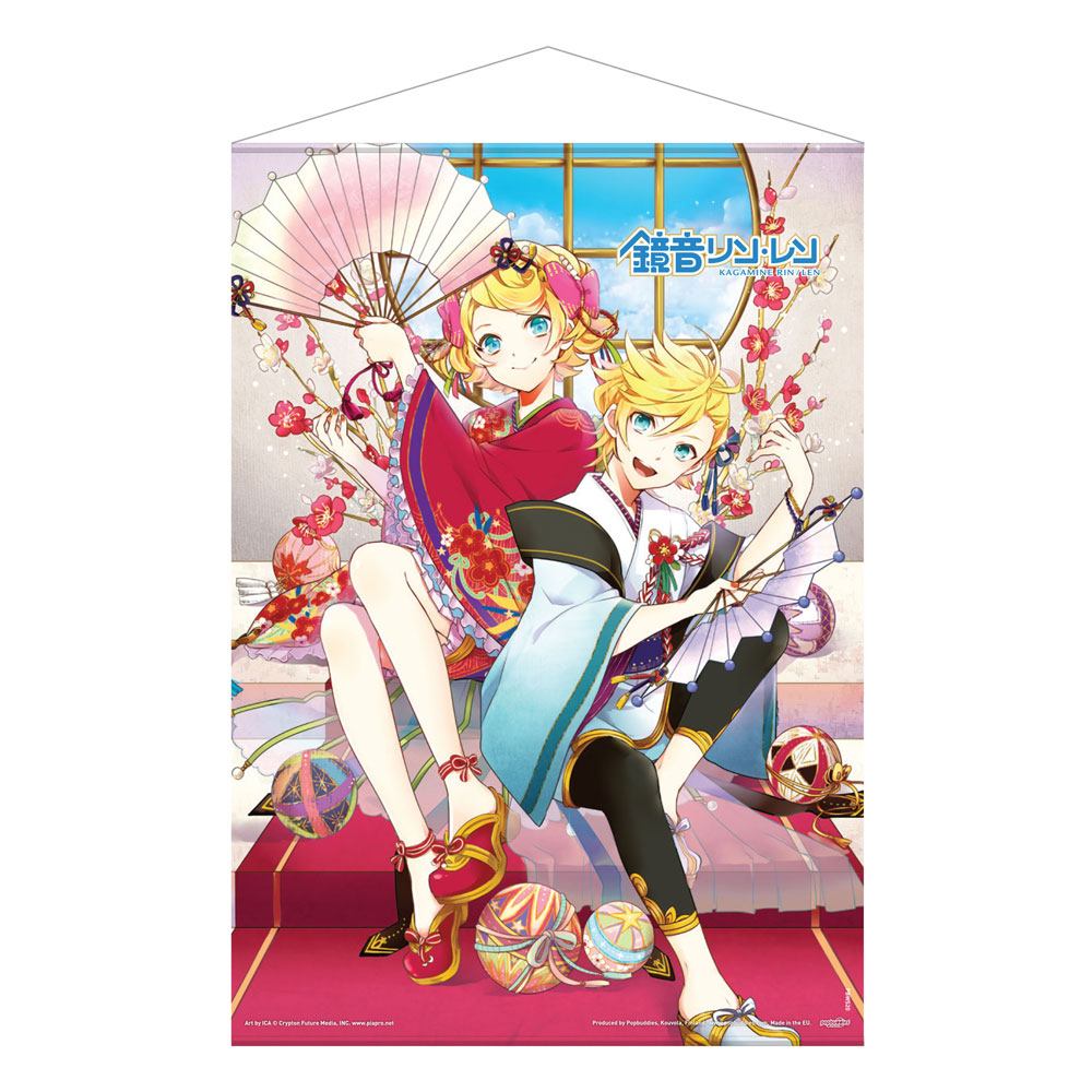 Virtual Artists Wallscroll Len & Rin Kagamine 50 x 70 cm - MangaShop.ro