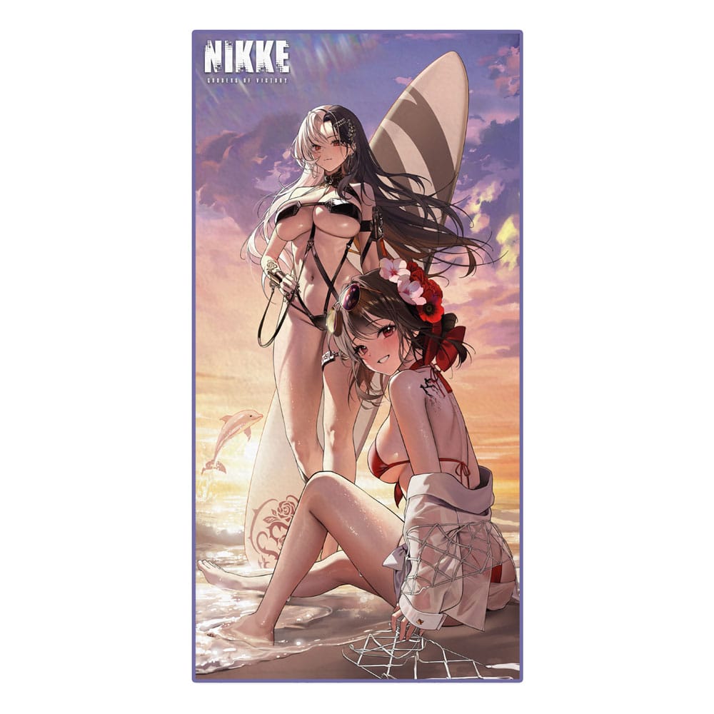 Goddess of Victory: Nikke Towel Rosanna & Sakura 150 x 75 cm - MangaShop.ro