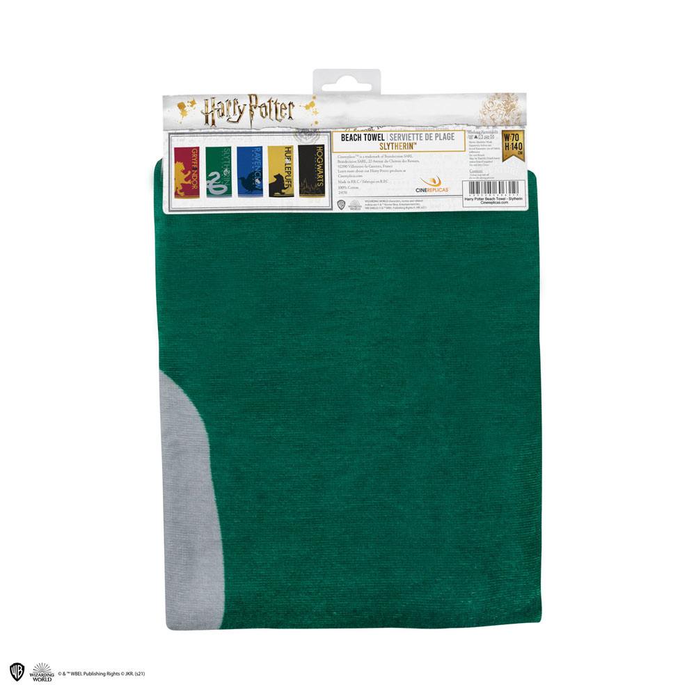 Harry Potter Towel Slytherin 140 x 70 cm - MangaShop.ro