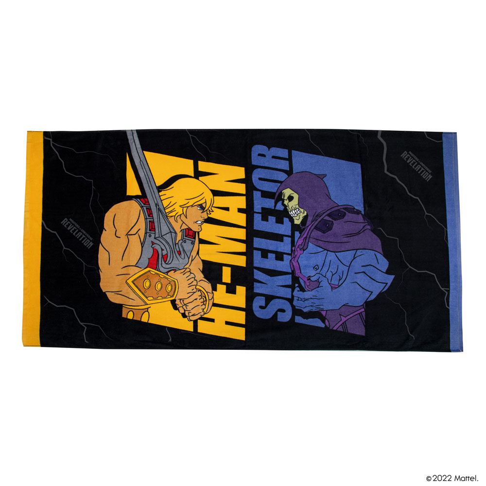 Masters of the Universe Towel He-Man & Skeletor 140 x 70 cm - MangaShop.ro