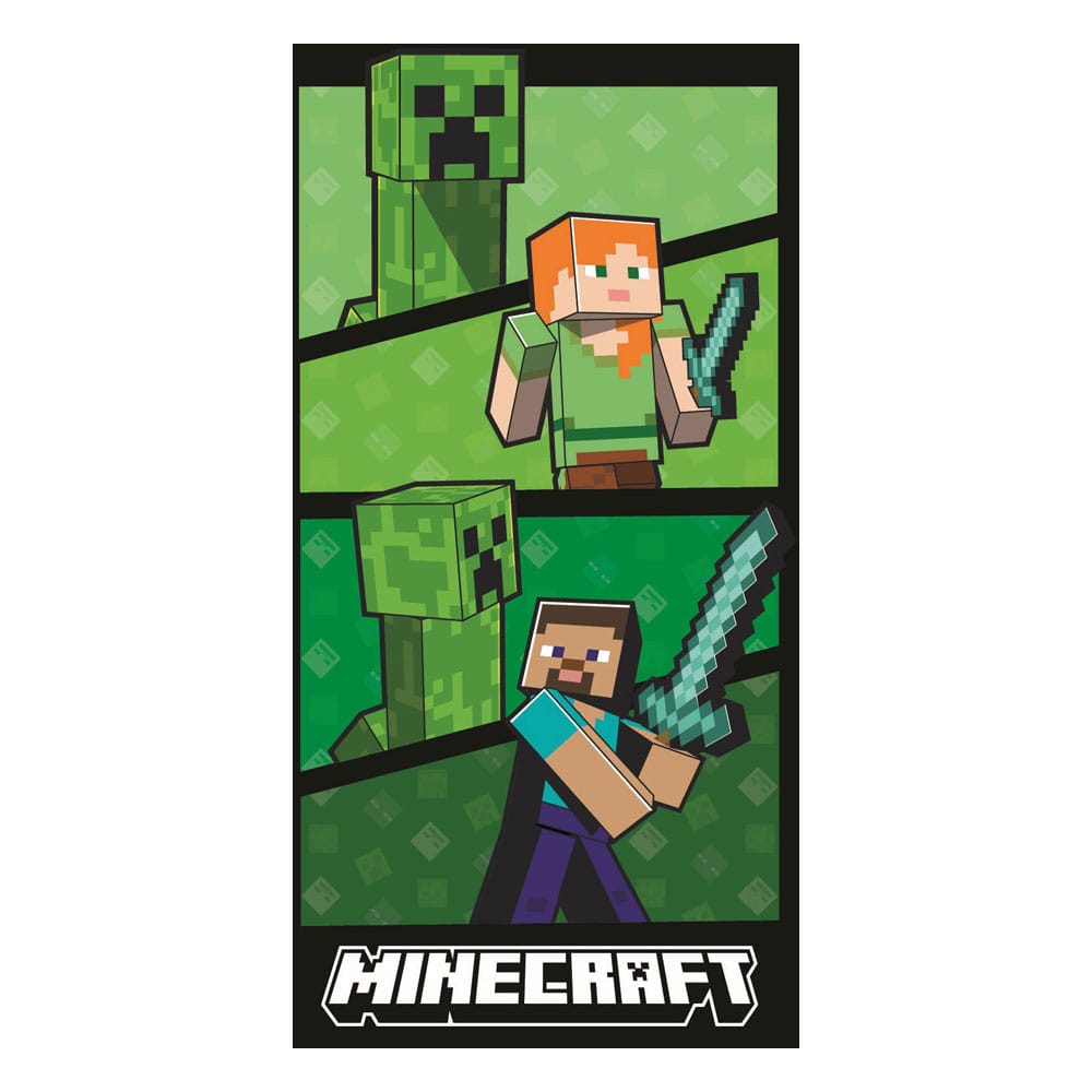 Minecraft Towel Ver. 2 140 x 70 cm - MangaShop.ro