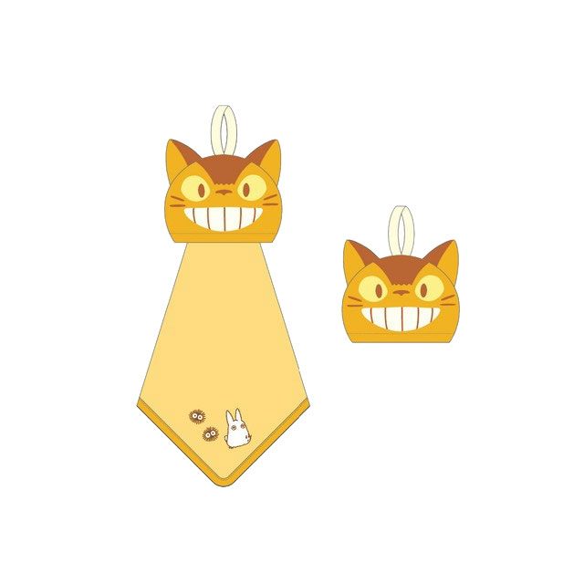 My Neighbor Totoro Pop-Up Mini Towel Catbus 25 x 25 cm - MangaShop.ro