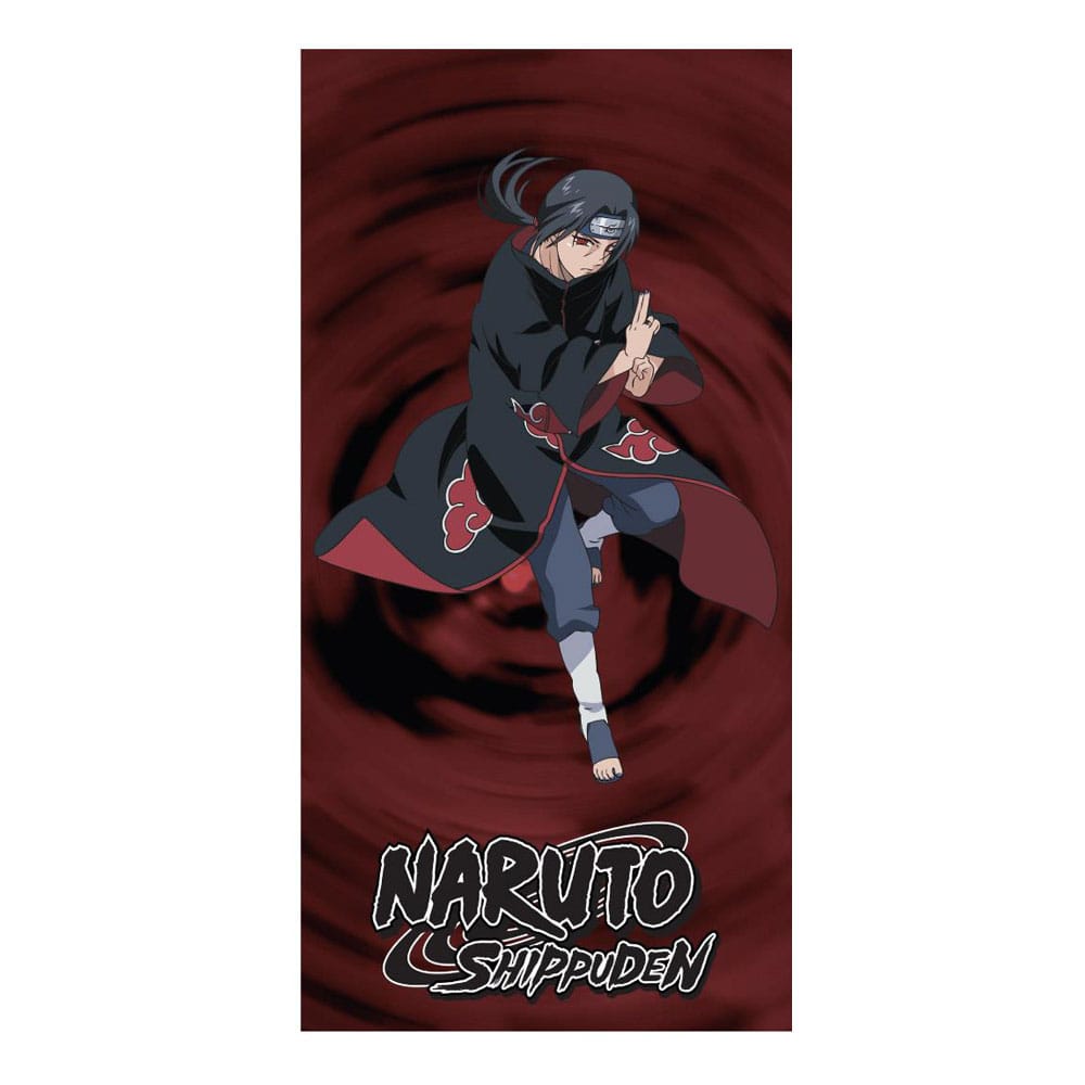 Naruto Shippuden Towel Itachi Uchiha 70 x 140 cm - MangaShop.ro