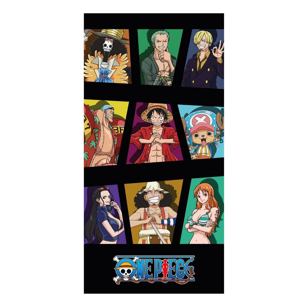 One Piece Premium Towel Strawhat Crew 70 x 140 cm - MangaShop.ro