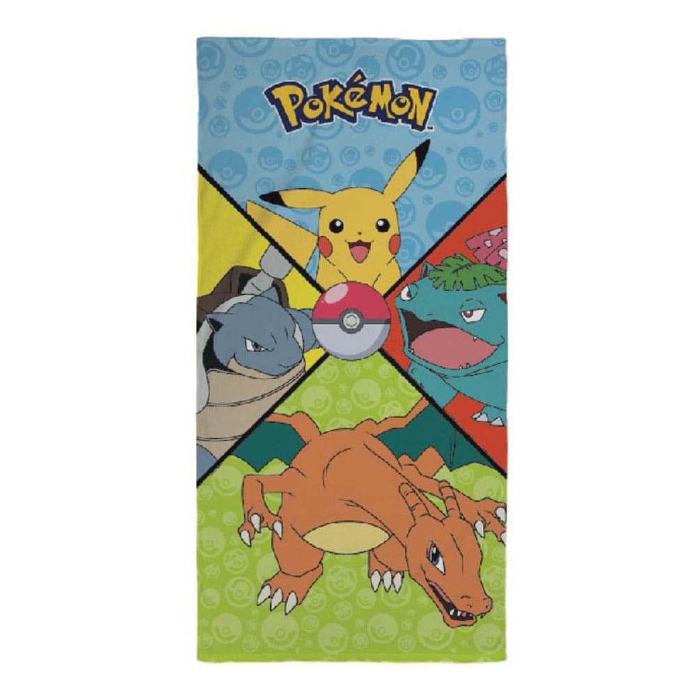 One Piece Premium Towel Starter Pokemon 70 x 140 cm - MangaShop.ro