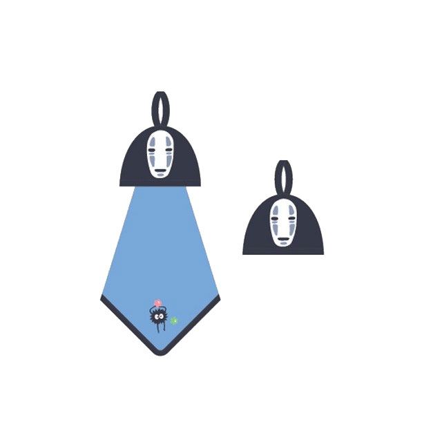 Spirited Away Pop-Up Mini Towel No Face 25 x 25 cm - MangaShop.ro