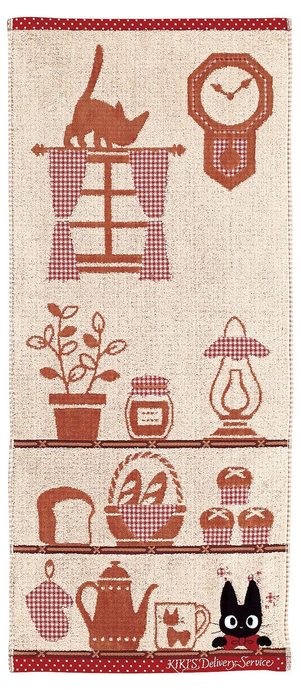 Kiki's Delivery Service Towel Jiji Shelf 34 x 80 cm - MangaShop.ro