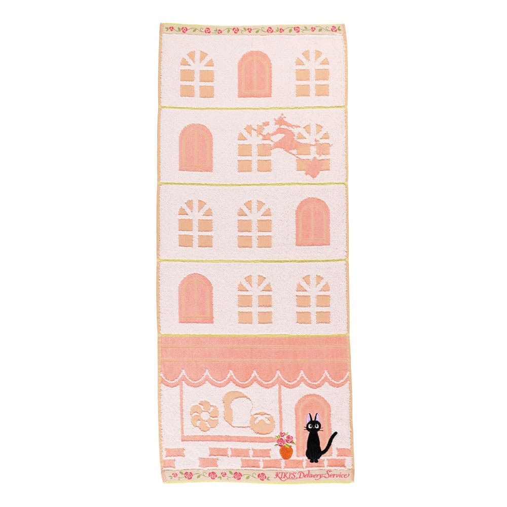 Kiki's Delivery Service Towel Jiji Street corner 34 x 80 cm - MangaShop.ro
