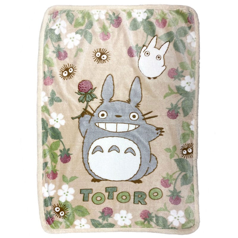 My Neighbor Totoro Fluffy blanket Totoro Raspberry 100 x 140 cm - MangaShop.ro