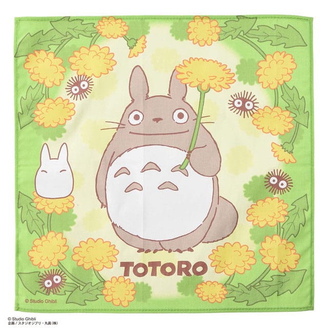 My Neighbor Totoro Handkerchief Dandelion 43 x 43 cm - MangaShop.ro