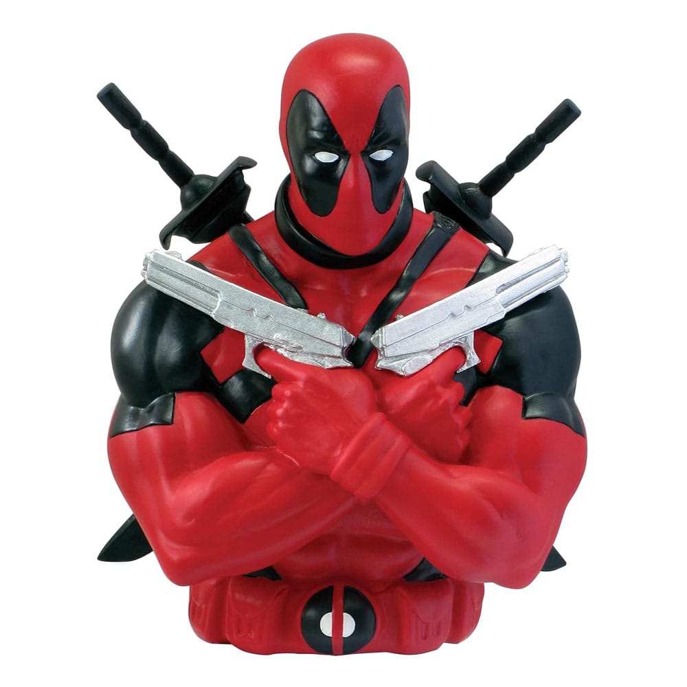 Marvel Coin Bank Deadpool 20 cm - MangaShop.ro