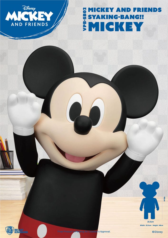 Disney Syaing Bang Vinyl Bank Mickey and Friends Mickey 48 cm - MangaShop.ro
