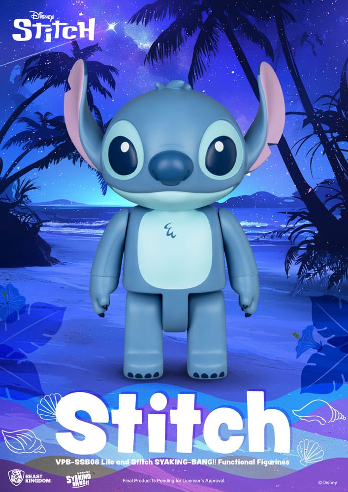 Lilo & Stitch Syaking Bang Vinyl Bank Stitch 30 cm - MangaShop.ro