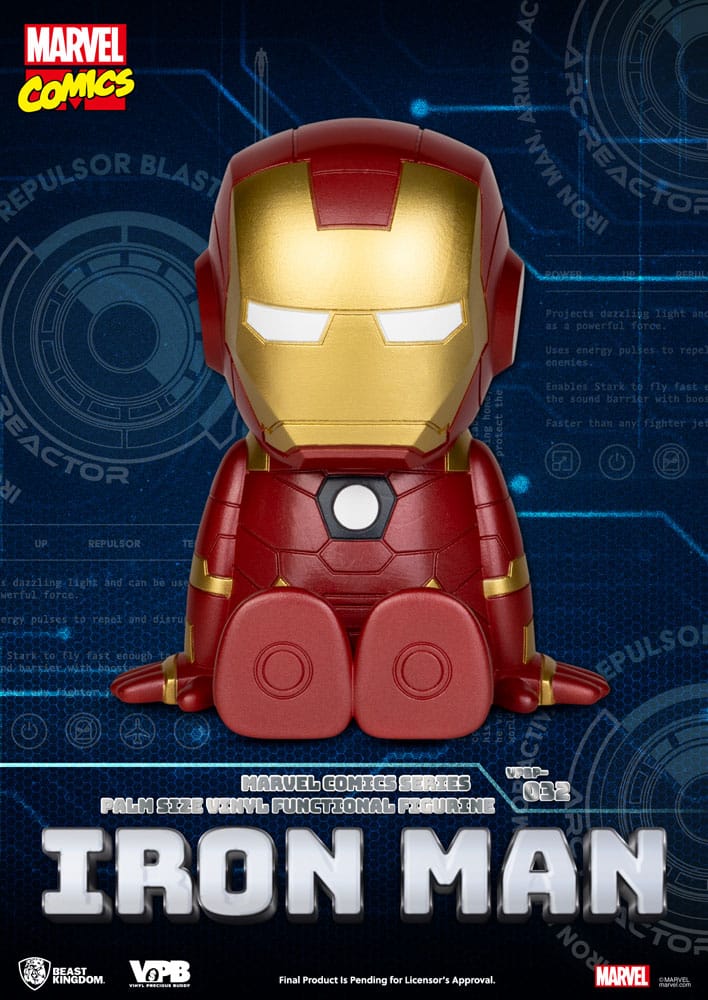 Classic Marvel Comics Piggy Vinyl Bank Iron-man 12 cm - MangaShop.ro