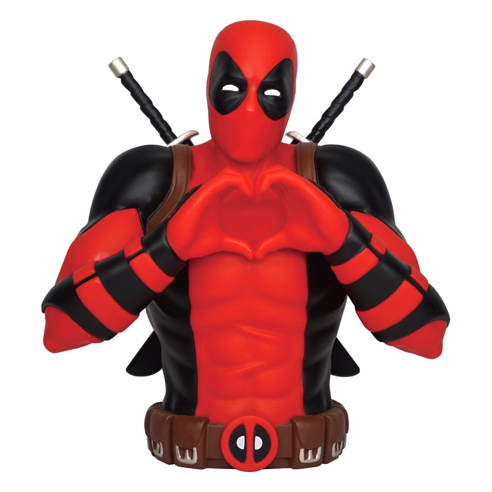 Deadpool Classic Coin Bank Deadpool Bust - MangaShop.ro