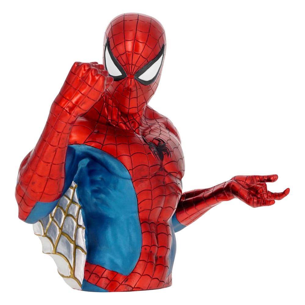 Marvel Comics Coin Bank Metallic Spider-Man 20 cm - MangaShop.ro