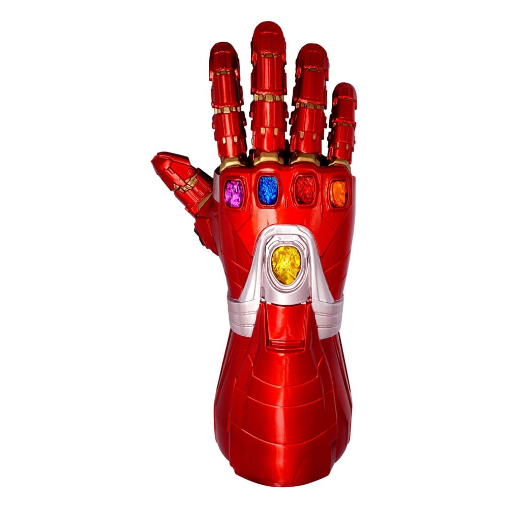 Marvel Figural Bank Deluxe Iron Man Nano Gauntlet 25 cm - MangaShop.ro