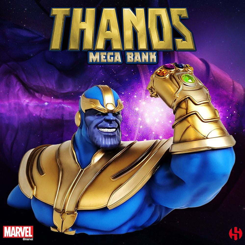 Marvel Comics Coin Bank Thanos 23 cm - MangaShop.ro