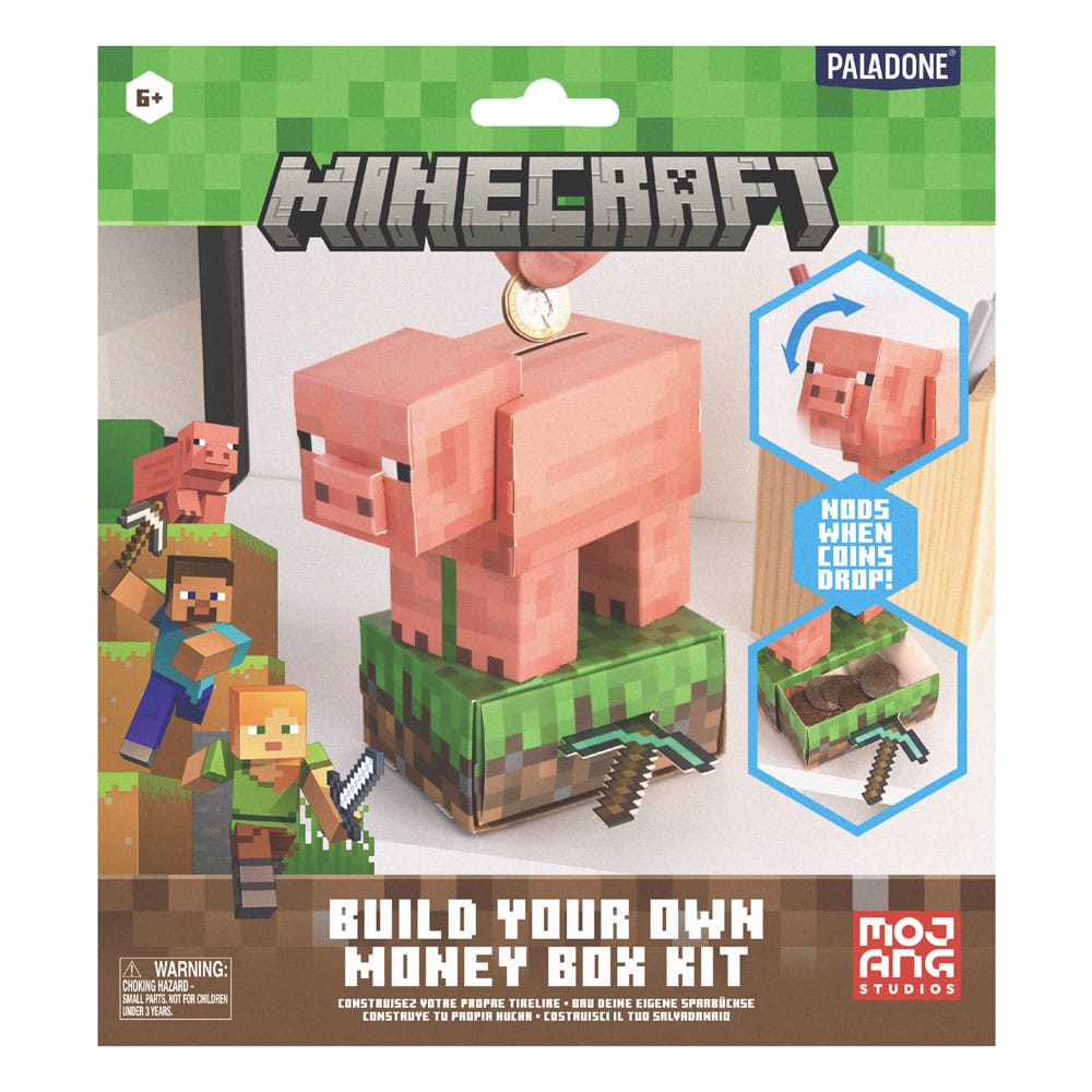 Minecraft Build Your Own Money Bank Treasure Schwein - MangaShop.ro