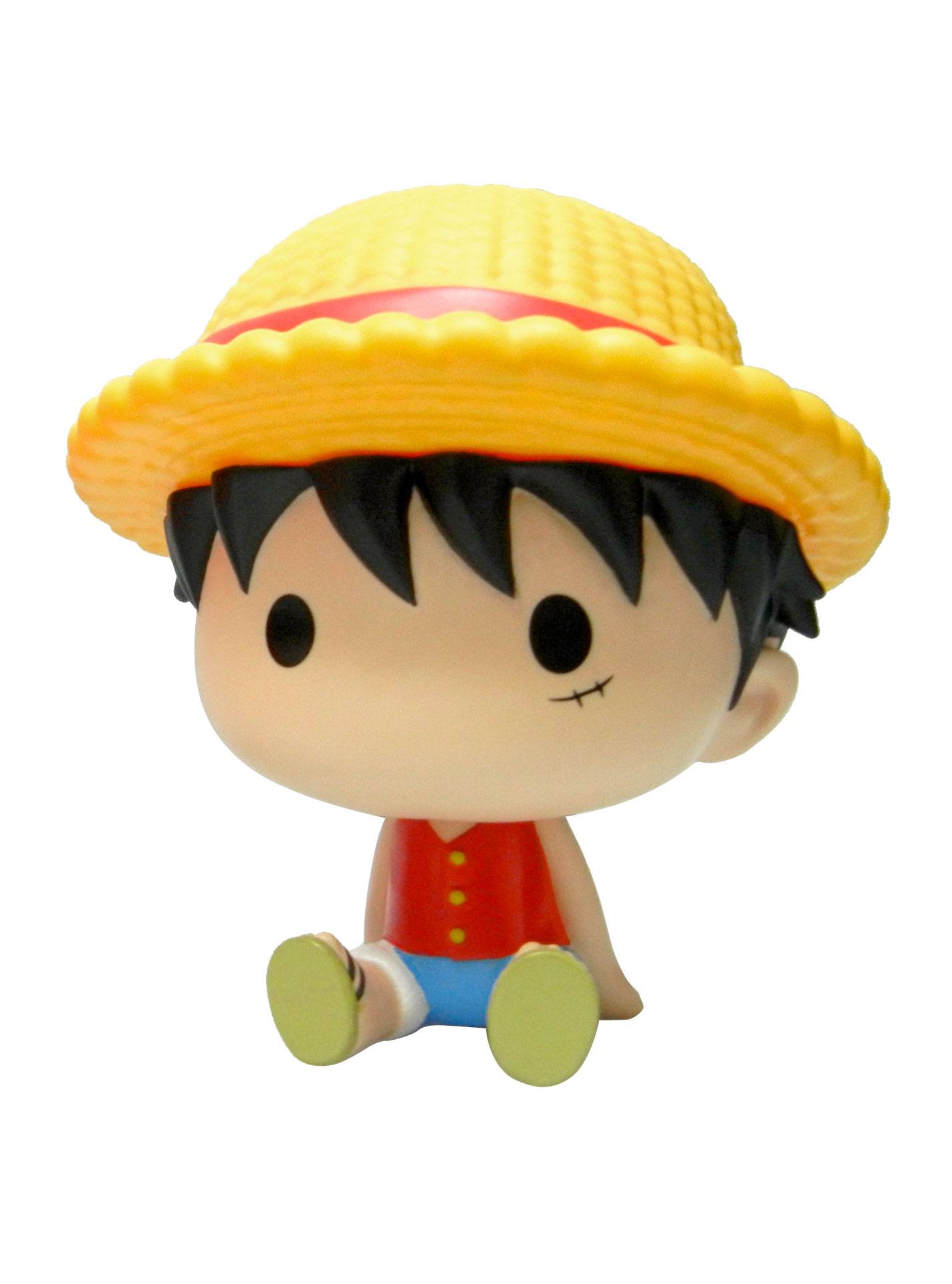 One Piece Chibi Bust Bank Luffy 15 cm - MangaShop.ro
