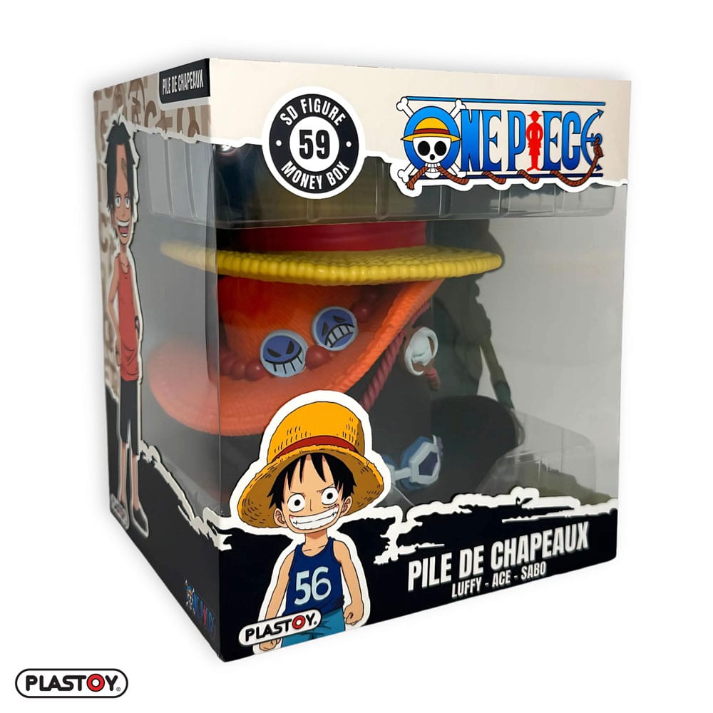 One Piece Coin Bank Stack of Hats - MangaShop.ro