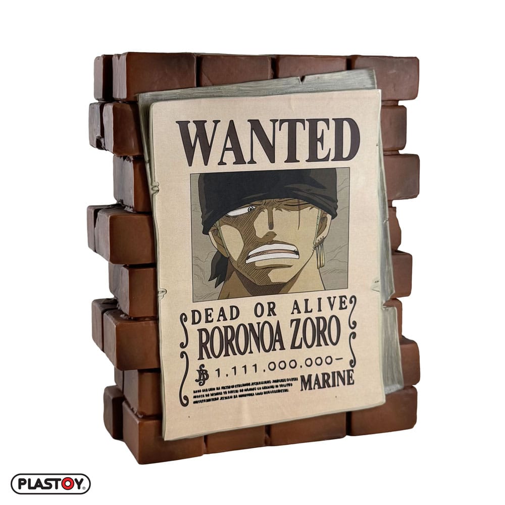 One Piece Coin Bank Zoro Wanted - MangaShop.ro