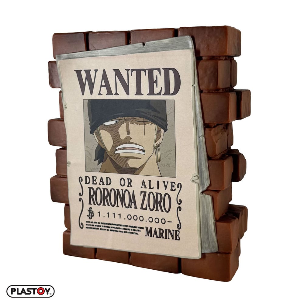 One Piece Coin Bank Zoro Wanted - MangaShop.ro