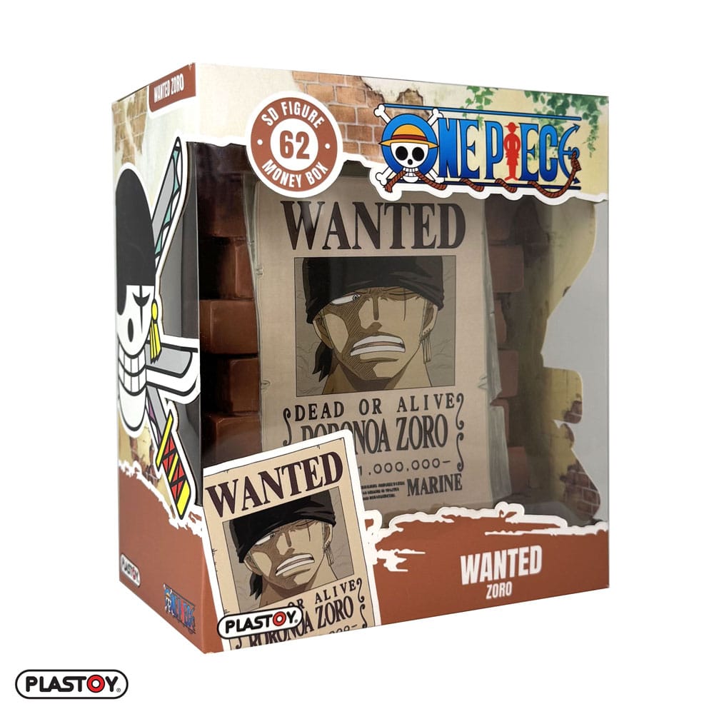 One Piece Coin Bank Zoro Wanted - MangaShop.ro