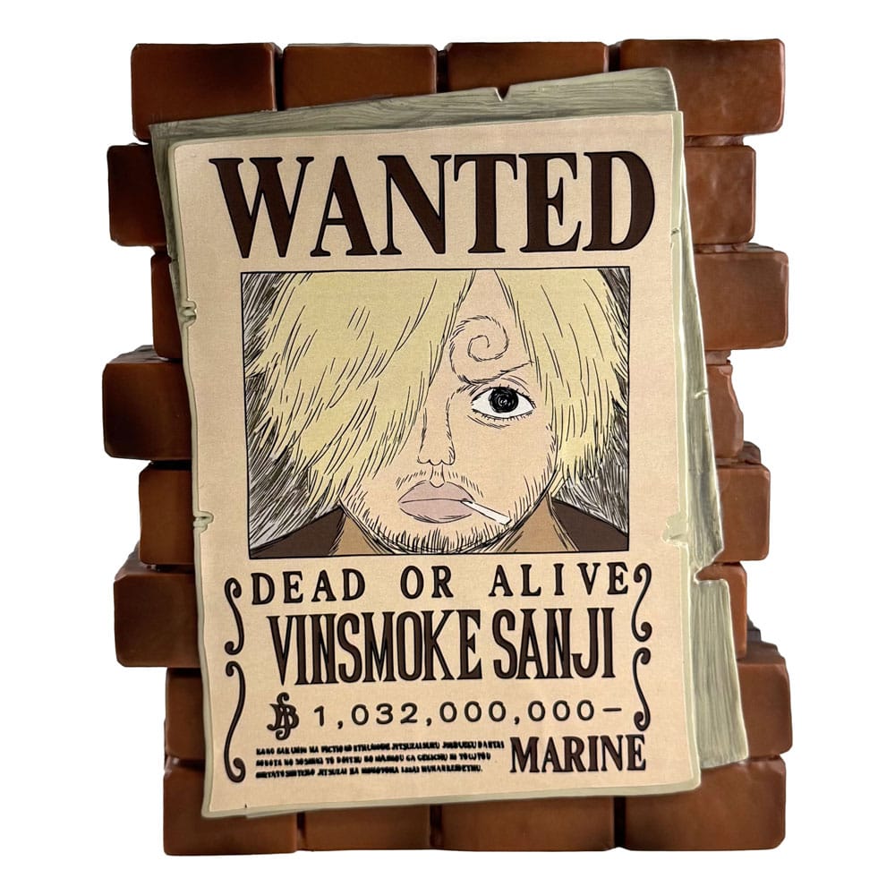 One Piece Coin Bank Sanji Wanted - MangaShop.ro