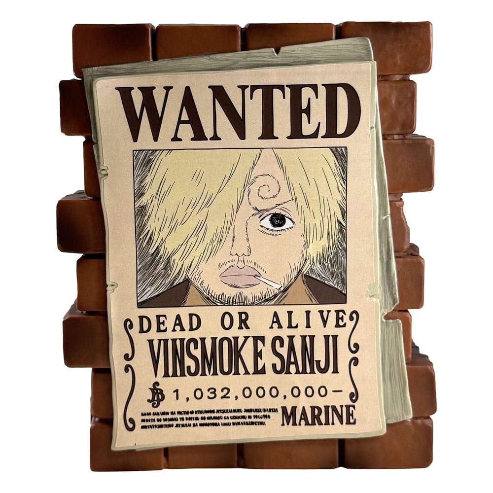 One Piece Coin Bank Sanji Wanted - MangaShop.ro