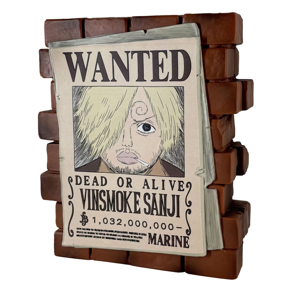 One Piece Coin Bank Sanji Wanted - MangaShop.ro
