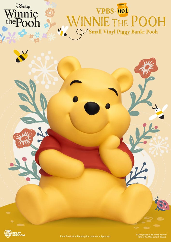 Winnie The Pooh Piggy Vinyl Bank Winnie 26 cm - MangaShop.ro